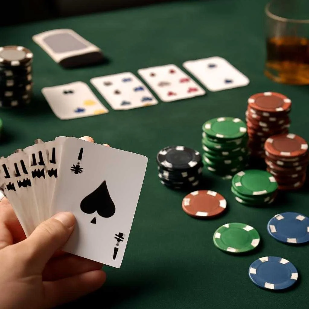 Stół i żetony w nowoczesnym kasynie online, rok 2026